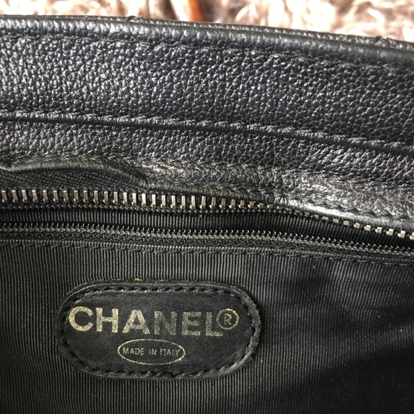 Vintage CHANEL small bag purse black leather - Picture 3 of 8